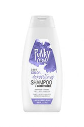 Punky Colour 3-in-1 Color Depositing Shampoo Lavenderapturous color-depositing shampoo and conditioner for vibrant lavender hair.