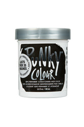Punky Colour Ebony Black Hair Dye 3.5oz – Jet black semi-permanent hair dye, vegan, ammonia-free, lasts over 35 washes.