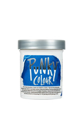 Punky Colour Atlantic Blue Hair Dye Jar - A jar of Punky Colour semi-permanent conditioning hair dye in Atlantic Blue.