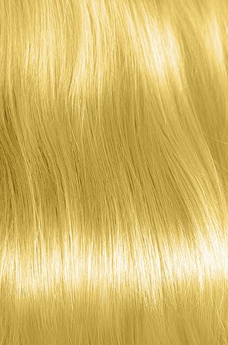 Golden Blonde Hair Color Result - Smooth, golden blonde hair showing the results of Punky Colour Blondetastic shampoo + conditioner.