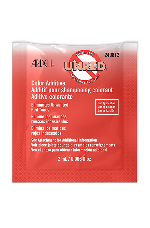 Ardell Unred Color Additive – Eliminates unwanted red tones from hair for better, longer-lasting color results.