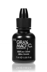 Ardell Gray Magic Color Additive bottle – A close-up of the black dropper bottle for precise application in hair coloring.