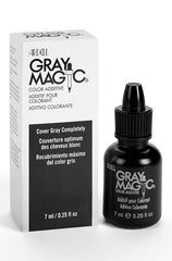 Ardell Gray Magic Color Additive bottle & box – A product image displaying the additive bottle alongside its packaging for clarity.