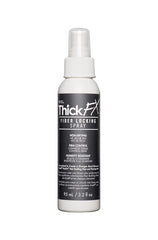 Thick FX Fiber Locking Spray bottle – A sleek black spray bottle for hair fibers, offering firm control and humidity resistance for lasting results.