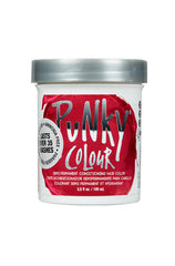 Punky Colour Cherry Red Hair Dye – Semi-permanent conditioning hair color in cherry red. Vegan, ammonia-free, and lasts over 35 washes.