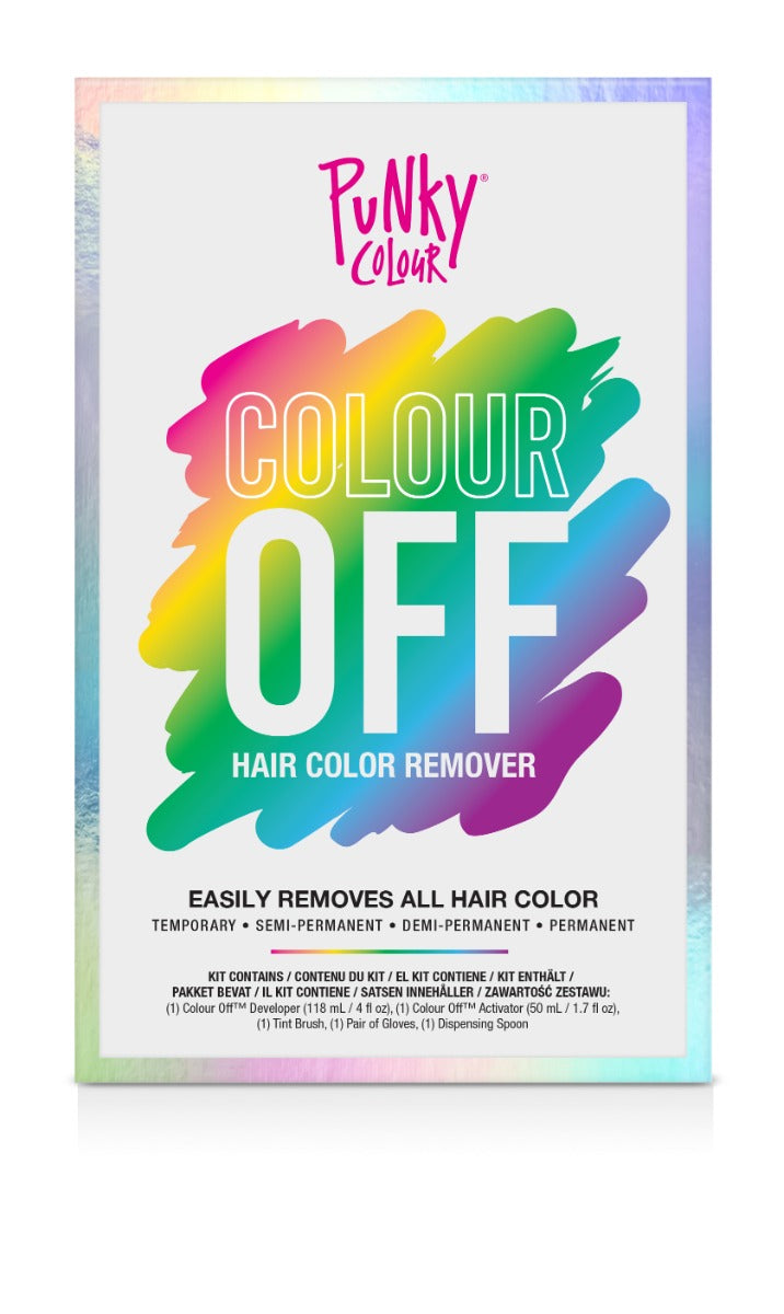 Punky Colour Colour Off Hair Color Remover Box – Colour Off hair color remover by Punky Colour, removes all types of hair color.