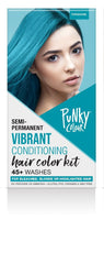 Punky Colour Vibrant Turquoise Conditioning Hair Color Kit – Semi-permanent hair color kit for bright turquoise shade, lasting 45+ washes.