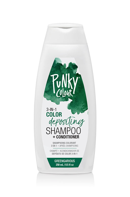 3-in-1 Color Depositing Shampoo + Conditioner - Greengarious
