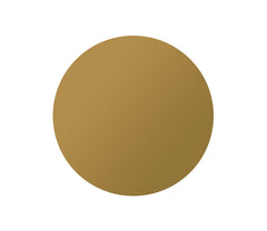 Solid gold color swatch representing the shade of Jerome Russell TEMP’RY temporary hair color spray.