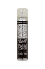 Jerome Russell Hair & Body Glitter – A shimmering silver spray for hair and body, adding sparkle to any look with an easy wash-out formula.