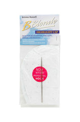 Jerome Russell B Blonde Highlight Cap – Professional highlight cap for streaking, tipping, and frosting with a metal hook.