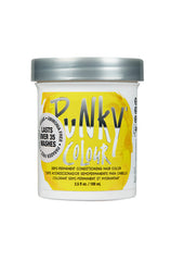 Punky Colour Yellow Hair Dye – Semi-permanent conditioning hair color in bright yellow. Lasts over 35 washes. Vegan and ammonia-free.