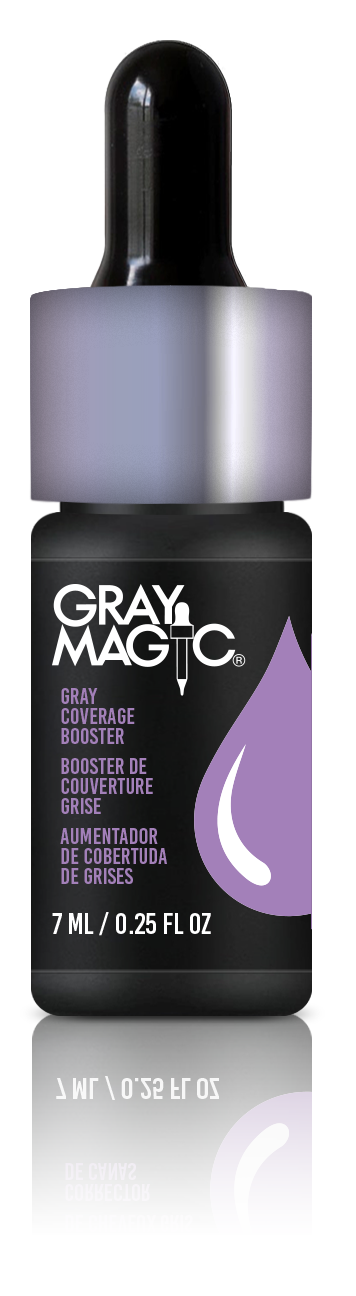Small Gray Magic® Color Additive 0.25 oz bottle displayed