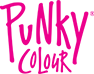 Punky Colour logo in vibrant pink, representing the bold and creative hair color brand.