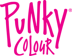 Punky Colour logo in vibrant pink, representing the bold and creative hair color brand.