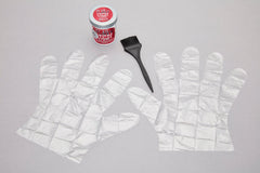 Full Punky Colour Semi Permanent Hair Color Kit Cherry On Top with jar of hair color, tinting brush, & protective gloves