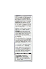 Right side face of Punky Colour Semi Permanent retail box printed with product warnings & list of included items