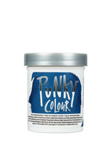 Punky Colour Midnight Blue Back View - Front view of Punky Colour Midnight Blue semi-permanent conditioning hair dye in a 3.5 oz jar.