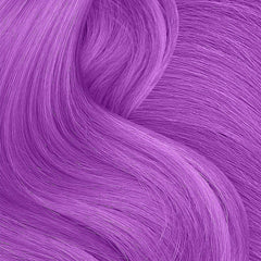 Punky Colour Panther Purple Hair Swatch – A close-up of silky, vibrant purple colored hair for a realistic color reference.