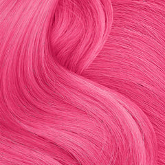 Punky Colour Lynx Pink Hair Swatch – A close-up of silky, vibrant pink-colored hair for a realistic color reference.