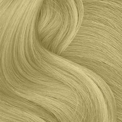 Punky Colour Bleach Blonde Hair Swatch – A close-up of silky, vibrant blonde-colored hair for a realistic color reference.