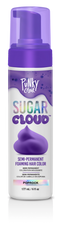 Front view of Sugar Cloud Poprock Semi Permanent Foam Color spray can
