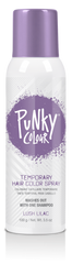 Punky Colour Lush Lilac Temporary Hair Spray – A lilac temporary hair color spray that washes out in one shampoo.