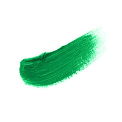 Apple Green Hair Dye Swatch - A vivid apple green hair dye swatch showcasing the rich, pigmented formula of Punky Colour’s semi-permanent hair color.