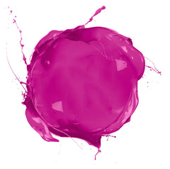 Bright, intense pink paint splash texture representing the bold and eye-catching shade of Punky Colour hair dye.