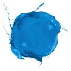 Blue Paint Splash Effect – Artistic splash of vibrant blue paint, representing bold and bright color application.