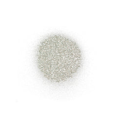 Punky Colour gold/silver glitter swatch – A circular swatch showcasing its reflective and sparkly finish.