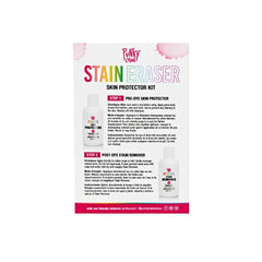 Punky Colour Stain Eraser Instructions - Directions for pre-dye skin protector and post-dye stain remover.